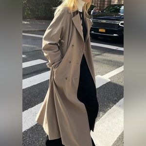 Oak + Fort Oversized Trench Coat